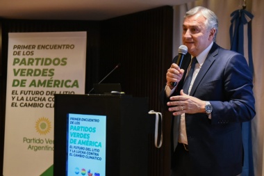 "En el mundo de hoy la agenda es energía renovable, cambio  climático y litio"