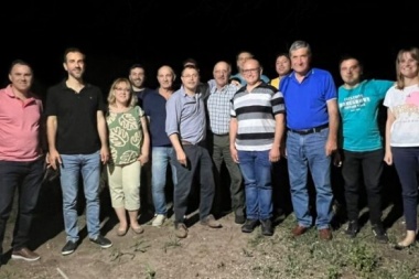 Petrecca pasó por General Arenales e insistió con más autonomía municipal