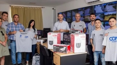Alberti sumó equipamiento para el Centro Operativo de Monitoreo