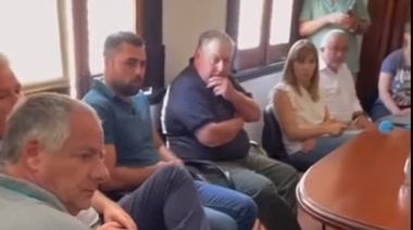 Battaglia analizó la situación productiva del campo arenalense debido a la sequía