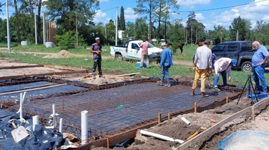 Importante avance en la construcción de 32 viviendas en Nueve de Julio