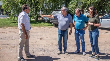 Municipio y Vialidad nacional repasaron obras sobre Ruta 188 en Junín