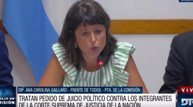 Juicio político: se aprobó la admisibilidad de expedientes contra miembros de la corte