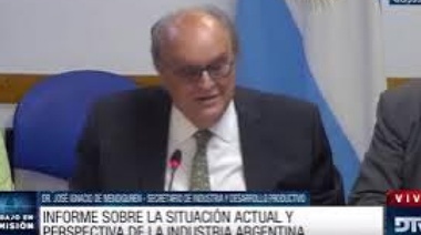 En Diputados, De Mendiguren destacó el aumento de la inversión industrial