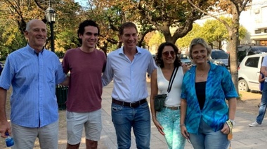 Santilli llegó a Bragado durante el fin de semana