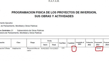 Confusión de Petrecca en la pavimentación