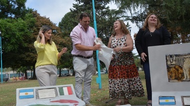 Presentaron las obras de puesta en valor de la Plaza Italia