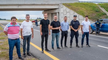 Petrecca y Aiola supervisaron operativo antidrogas en Ruta Nacional N 7