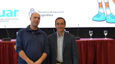 Secretaría de Extensión UNNOBA en el lanzamiento de la edición 2023 de los Juegos Universitarios Argentinos