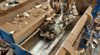 Nueva compactación de autos y motos secuestrados