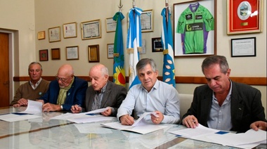 Se firmó convenio marco para un centro comercial a cielo abierto en Chivilcoy