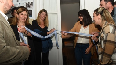 Inauguraron la sala "Eva Perón" de Junín