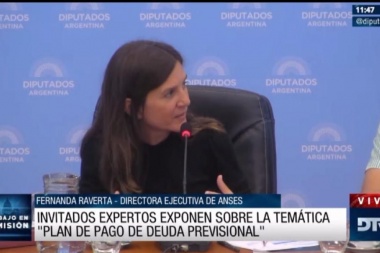 Raverta expuso sobre el plan de pago de deuda previsional en Diputados