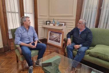 Molinari visitó a Gatica en Bragado: gestión local y política