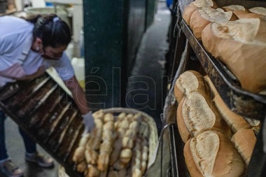 El kilo de pan llegará a 1.400 pesos en los próximos días