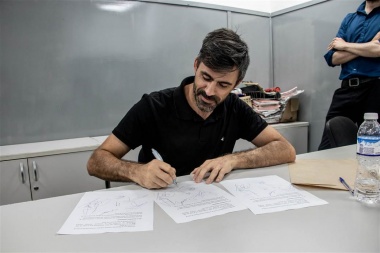 Fiorini resaltó "orden económico" y la garantía del pago del aguinaldo