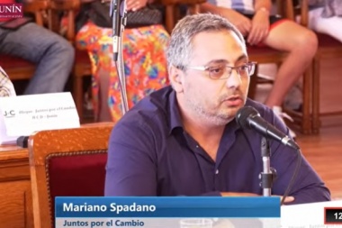 Tasas: Spadano aseguró que "las contraprestaciones están a la vista"