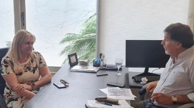 Revilla y Sileoni abordaron proyectos educativos para General Arenales