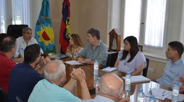Golía firmó convenios por obras con la Cooperativa Eléctrica de Chacabuco