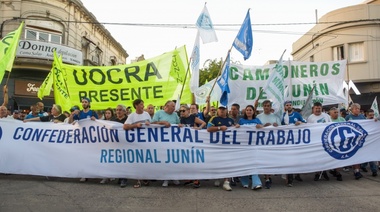 CGT Junín: "los derechos civiles, sociales y laborales no se venden"