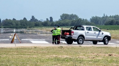 Administración Nacional de Aviación Civil inspeccionó la pista del Aeródromo