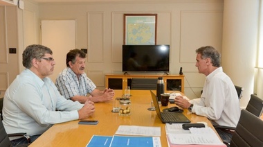 Con nuevos proyectos en carpeta, Barenghi se reunió con los ministros Katopodis y Kreplak