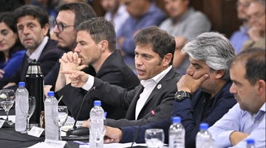 Dirigentes de entidades comerciales de la Cuarta estuvieron con Kicillof