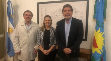 Gentile presentó ante Sileoni el desarrollo del polo educativo "San Cayetano"