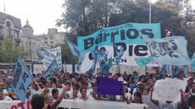 Organizaciones sociales se movilizan con el lema “El hambre es el límite”