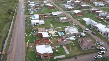 Temporal en 9 de Julio dejó 50 casas sin techo y afectó 40.000 hectáreas sembradas