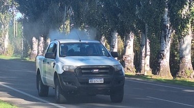 Fumigan en localidades de Alberti tres casos de dengue en la última semana