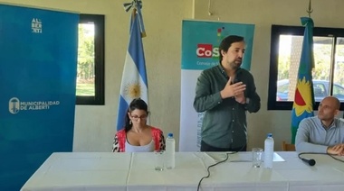 Kreplak en Alberti para el Pre congreso de salud de Región Sanitaria X