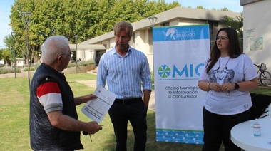 OMIC llegó con su puesto de atención hasta el Hospital "San Luis"