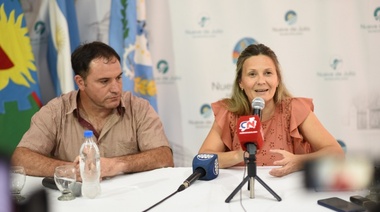 Gentile informó que se avanza en la reconstrucción de viviendas afectadas