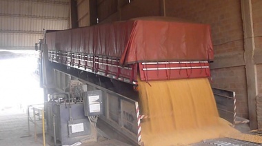 Robaban 10 toneladas de soja de un campo en Carlos Tejedor y fueron detenidos