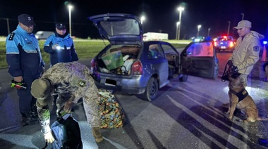 Fuerte operativo de seguridad en las ruta nacional 5 y provincial 30