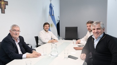 Guillermo Britos se reunió con el secretario de Viviendas de la Nación