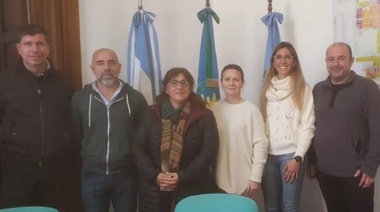 María José Gentile recibió a dirigentes de ATE Junín