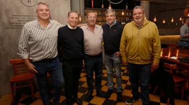 De recorrida por la cuarta, Gray estuvo con pymes en Junín