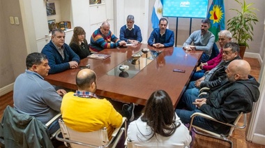 Petrecca recibió a la cúpula de la CGT Junín: guiños del gremialismo local