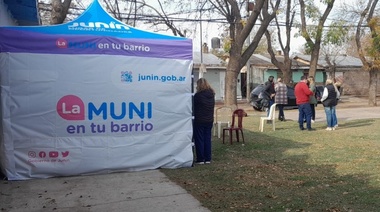 "La Muni en tu barrio" ya recorrió 12 barrios de la ciudad de Junín
