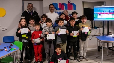 Nueva entrega de certificados a alumnos del taller de Robótica en Junín
