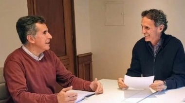 Martínez estuvo con Katopodis gestionando obras para Rivadavia