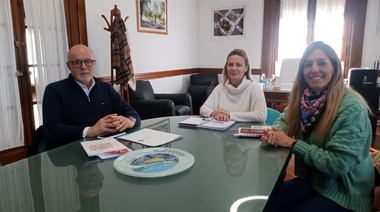 Gentile recibió al Defensor Adjunto del Pueblo provincial