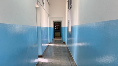 Bragado: avanzan los trabajos de pintura en la Escuela Nº 20 de O'Brien