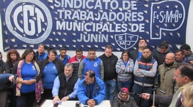 Municipales de Junín aguardan "propuesta superadora" o habría protestas