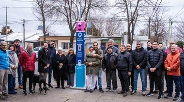 Se inauguró el octavo punto seguro en Junín