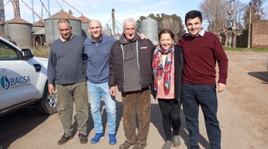 Se realizó la primera conexión de gas natural en la localidad albertina de Pla