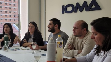 Giles recibió a gremios del Consejo Consultivo de Ioma en Junín