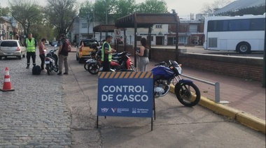 Retuvieron 265 unidades desde la campaña "Sin Casco no hay Moto"